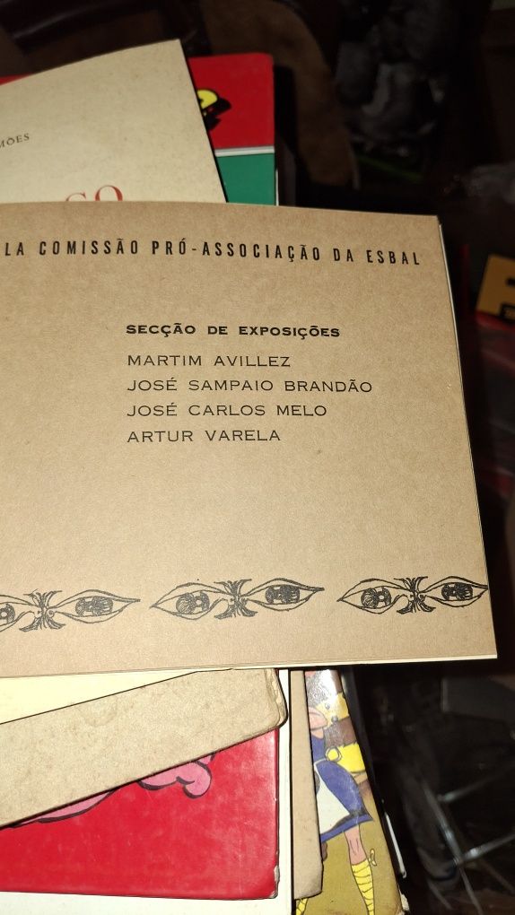 Exposição extra escolar esbal 1973 belas artes catálogo