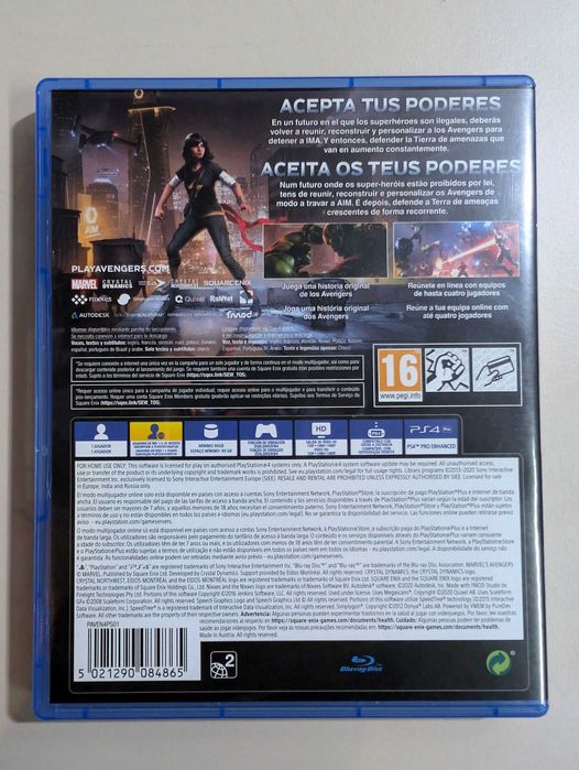 Jogo PS4 - Marvel Avengers