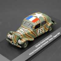 Citroen Traction  Avant 11 BL - Forces Francaises 1944 - 1/43 - NOVO