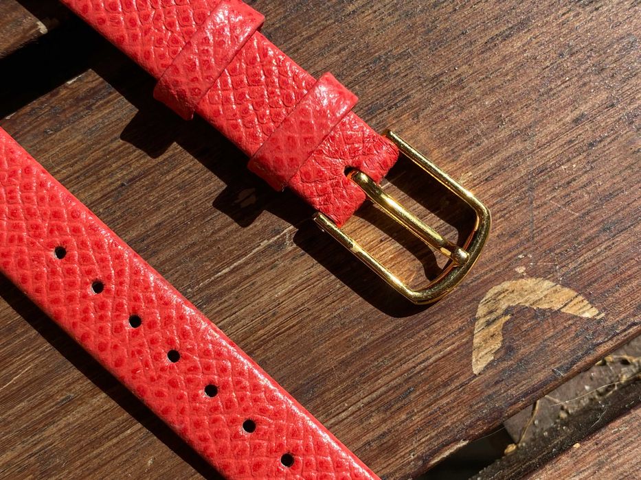 Zestaw czterech pasków do zegarków damskich 12mm