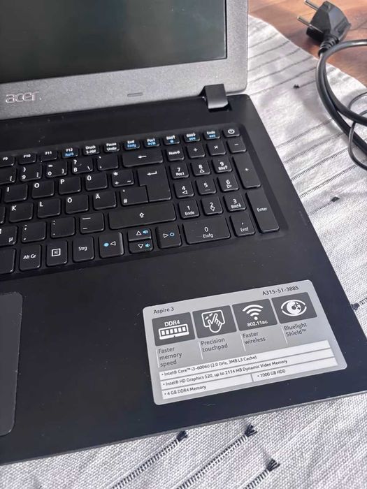 ноутбук Acer Aspire 3 (модель A315-51-3885)
