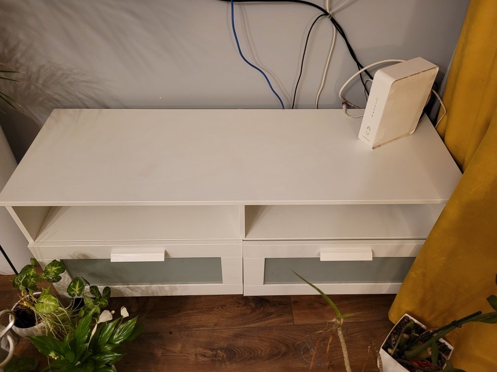 Szafka RTV stojąca Ikea Brimnes 120 cm x 53 cm x 41 cm