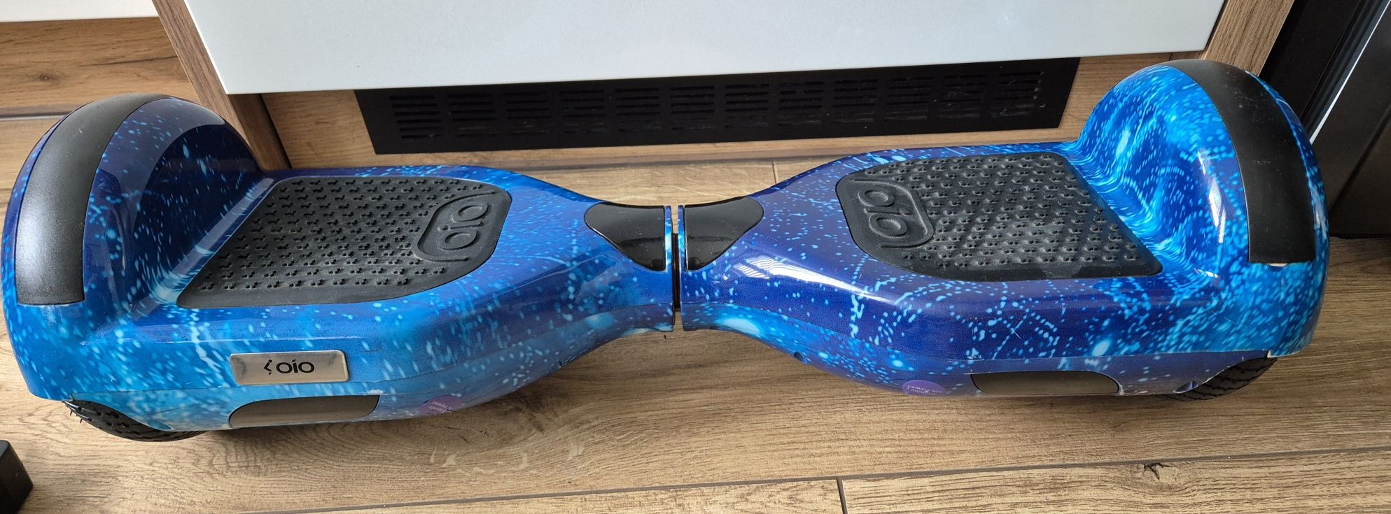 OIO Deskorolka Elektryczna Deska Space Blue 10" Świecąca dla dzieci