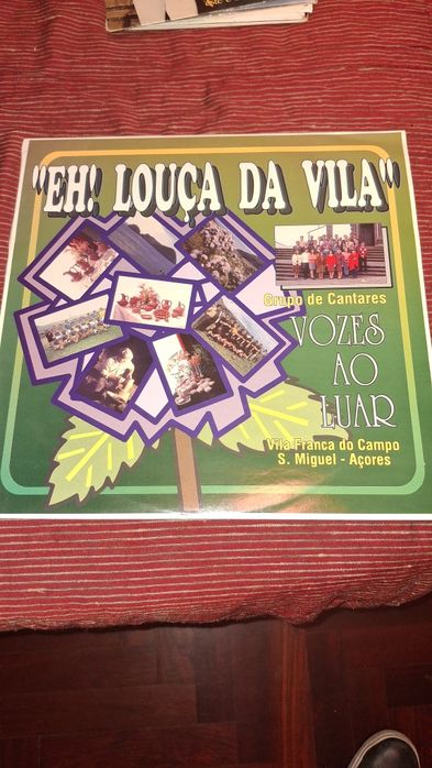 Vozes ao Luar eh louça da vila lp Açores folk raro s Miguel vila campo