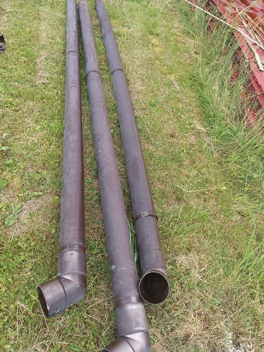 Rura spustowa 100 , brązowa