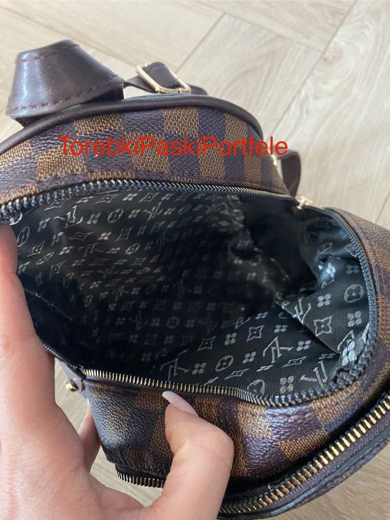 Nowy zestaw Louis Vuitton , plecak + portfel.