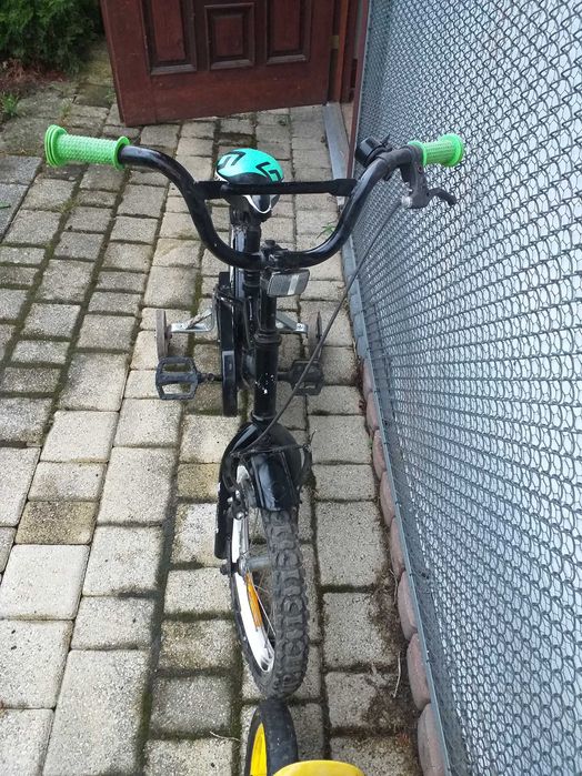 Dwa rowerki dziecięce 16" Boczne kółka