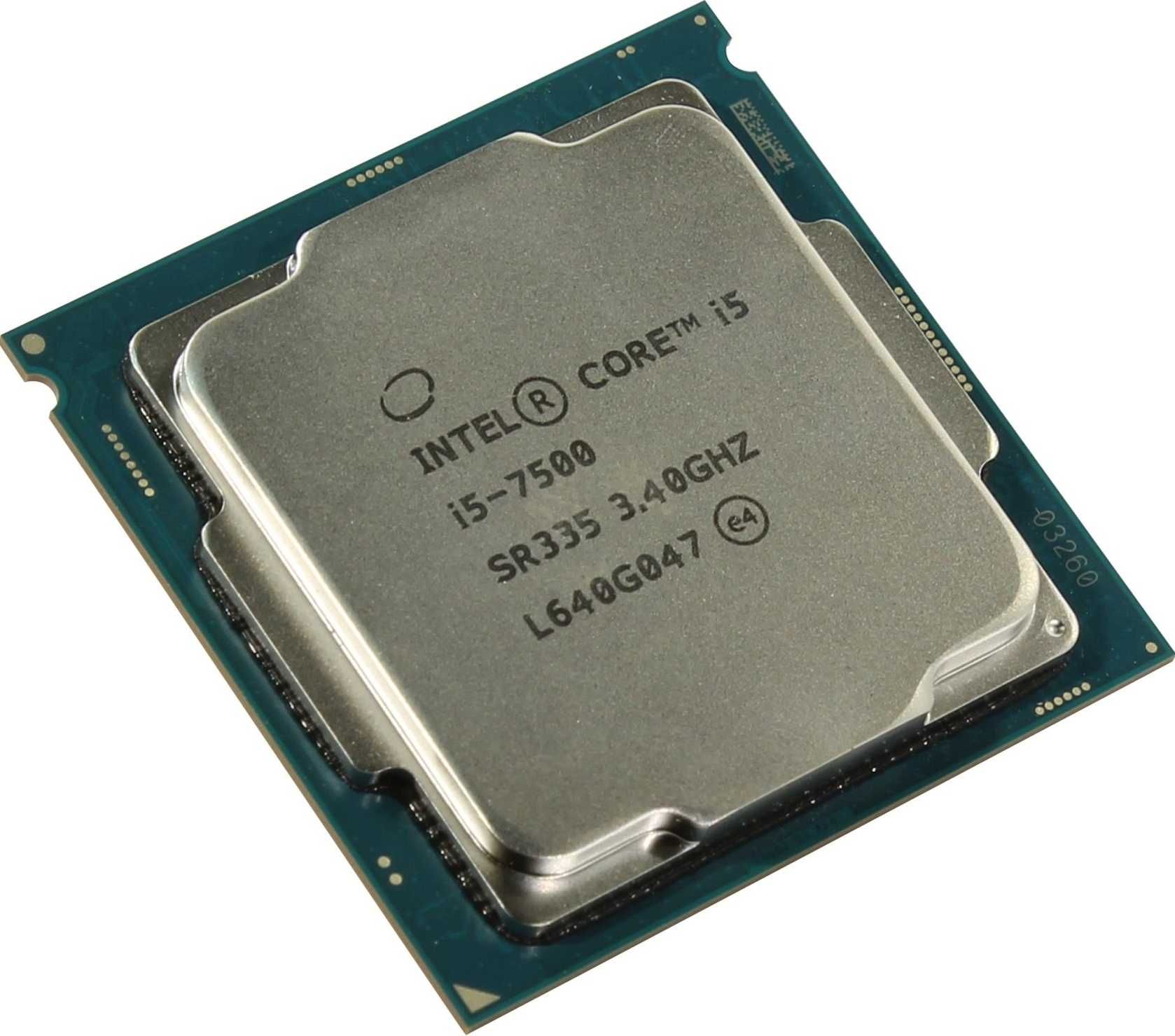 Intel Core i5 7400;7500T;7500;7600;7600K 2.7GHz/6Mb/s1151
