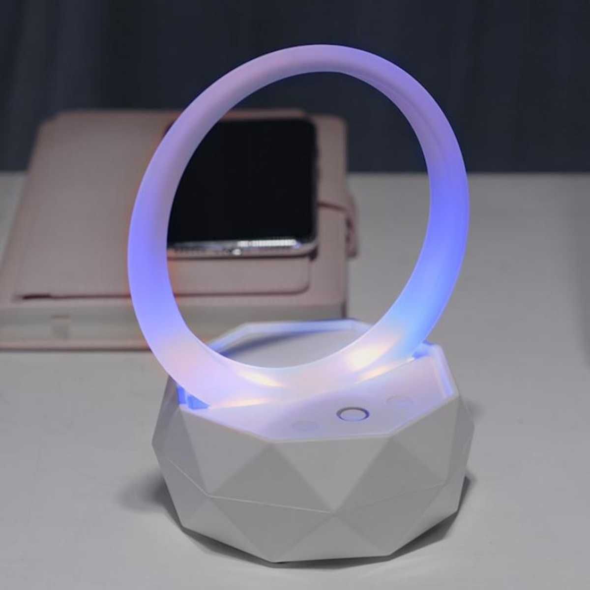 Przenośny kompaktowy głośnik Bluetooth z podświetleniem LED