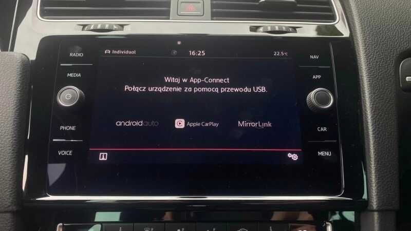 Aktywacja CarPlay Android Auto App Connect Full Link Audi VW Seat Skod