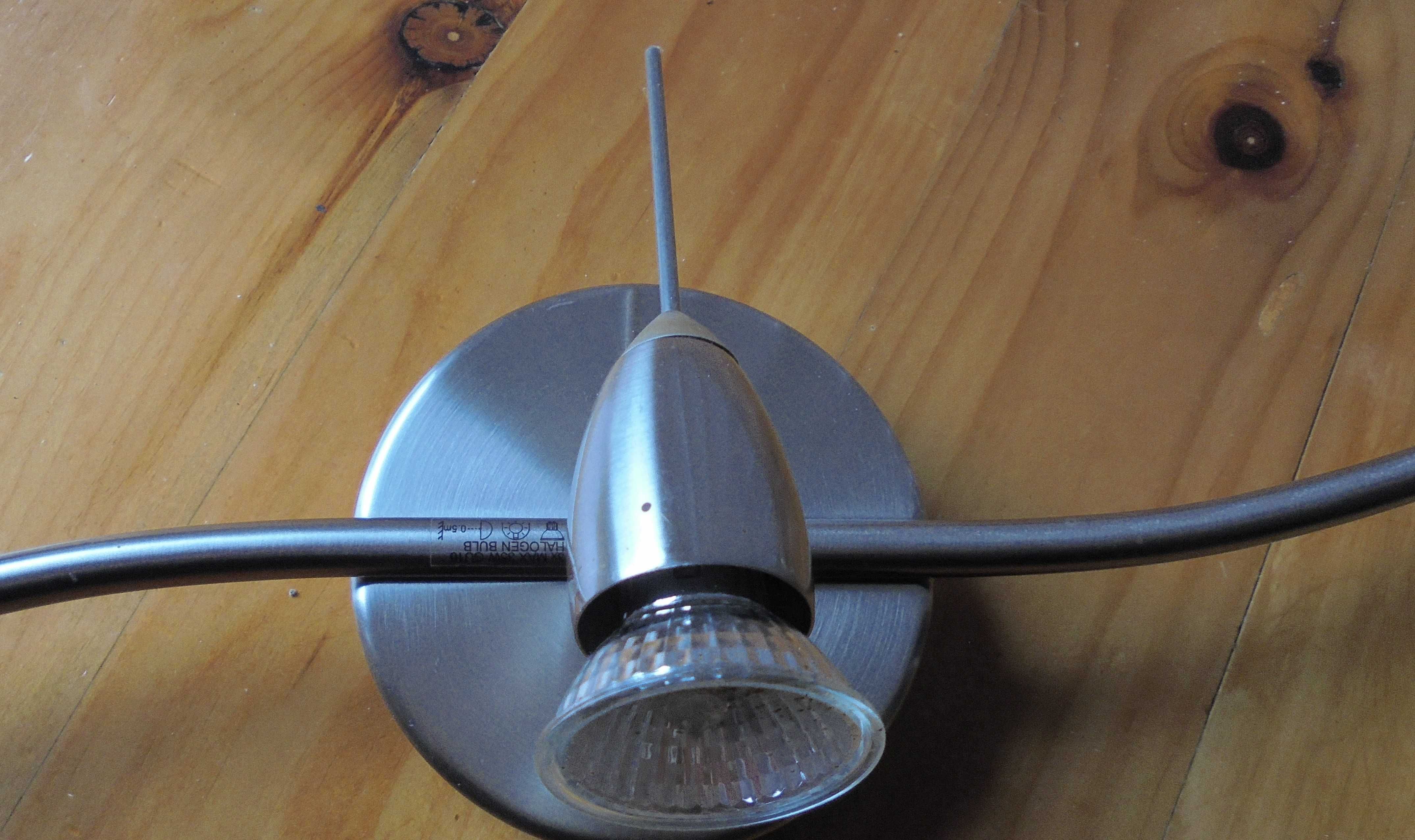 Lampa inox halogenowa 3 żarówki