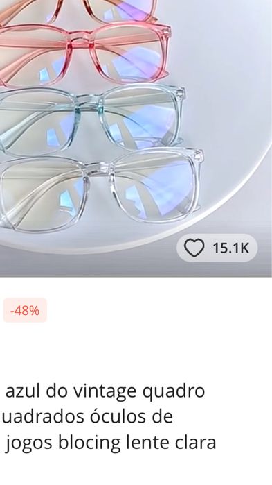 Oculos acabados de chegar verao 2022