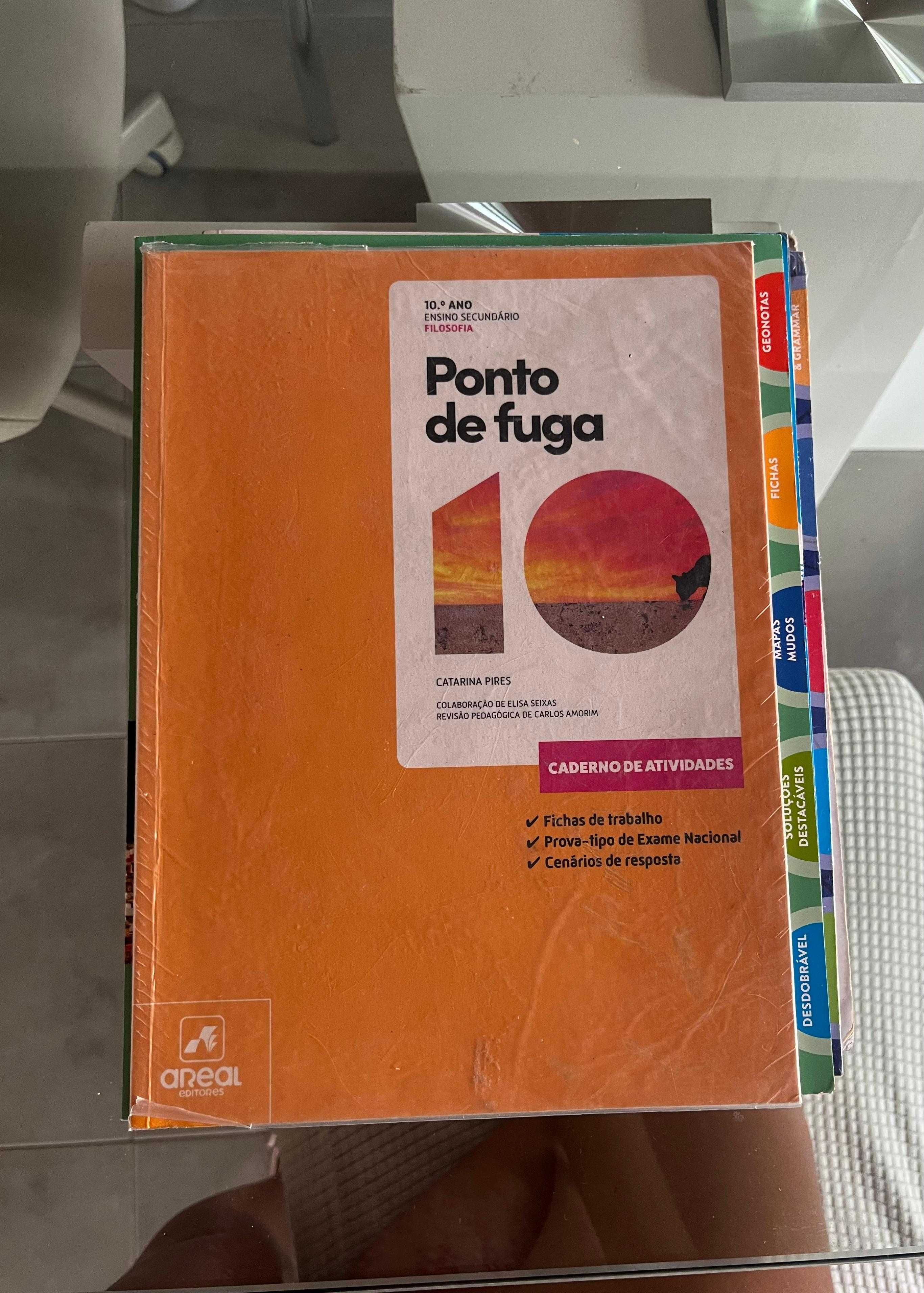 Ponto de Fuga 10 - Filosofia - 10.º Ano Oferta do caderno de atividade