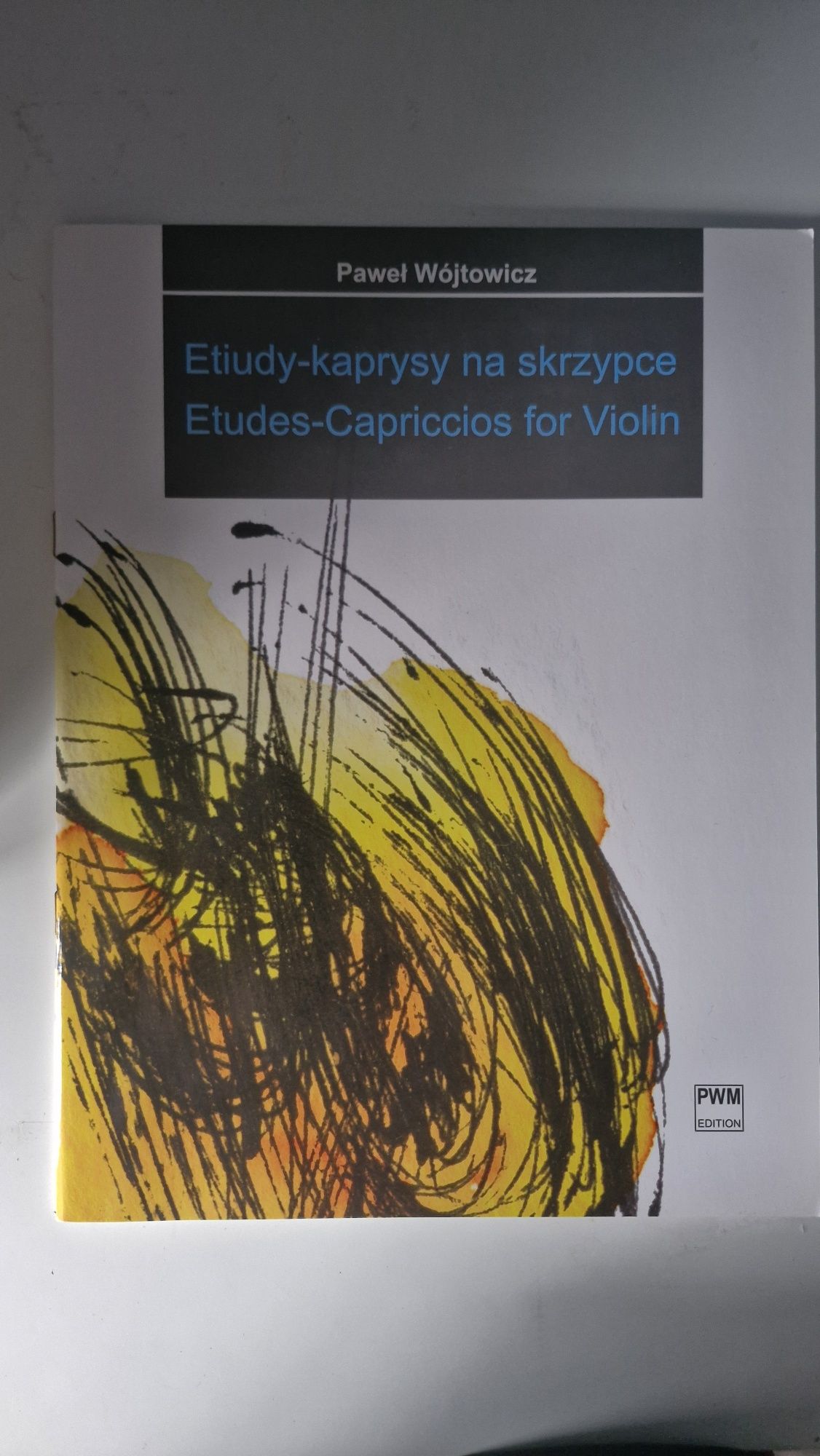 Nuty Etiudy-kaprysy na skrzypce