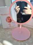 Led makeup mirror