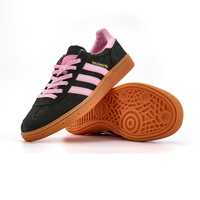 Жіночі кросівки Adidas Spezial Black Pink | адідас спешиал