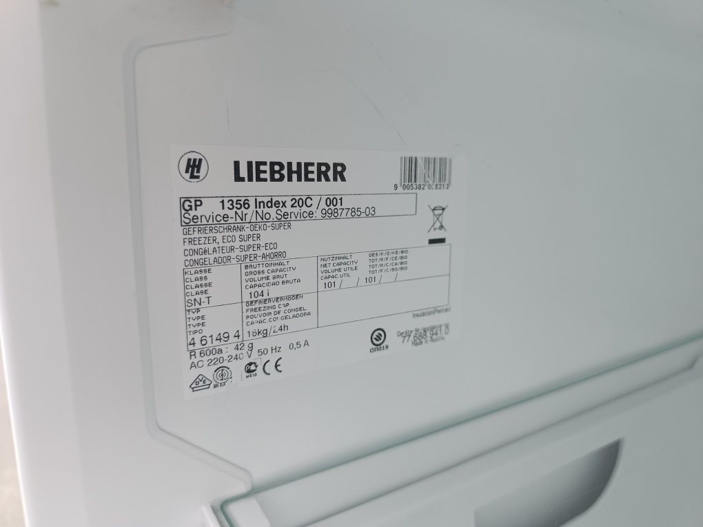 Морозильна камера Liebherr 1356 0.85см