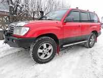 Пороги для Toyota Land Cruiser J100 (1998-2007) (бензин)