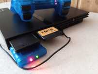 Sony PlayStation 2 slim zestaw pod gry z USB