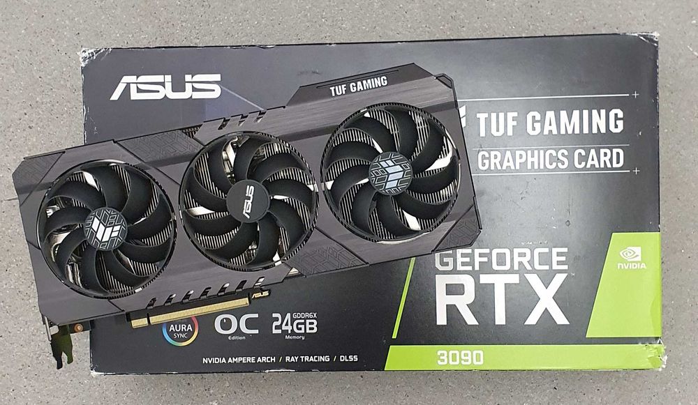 Karta graficzna Asus GeForce RTX 3090 24 GB Tuf Gaming OC