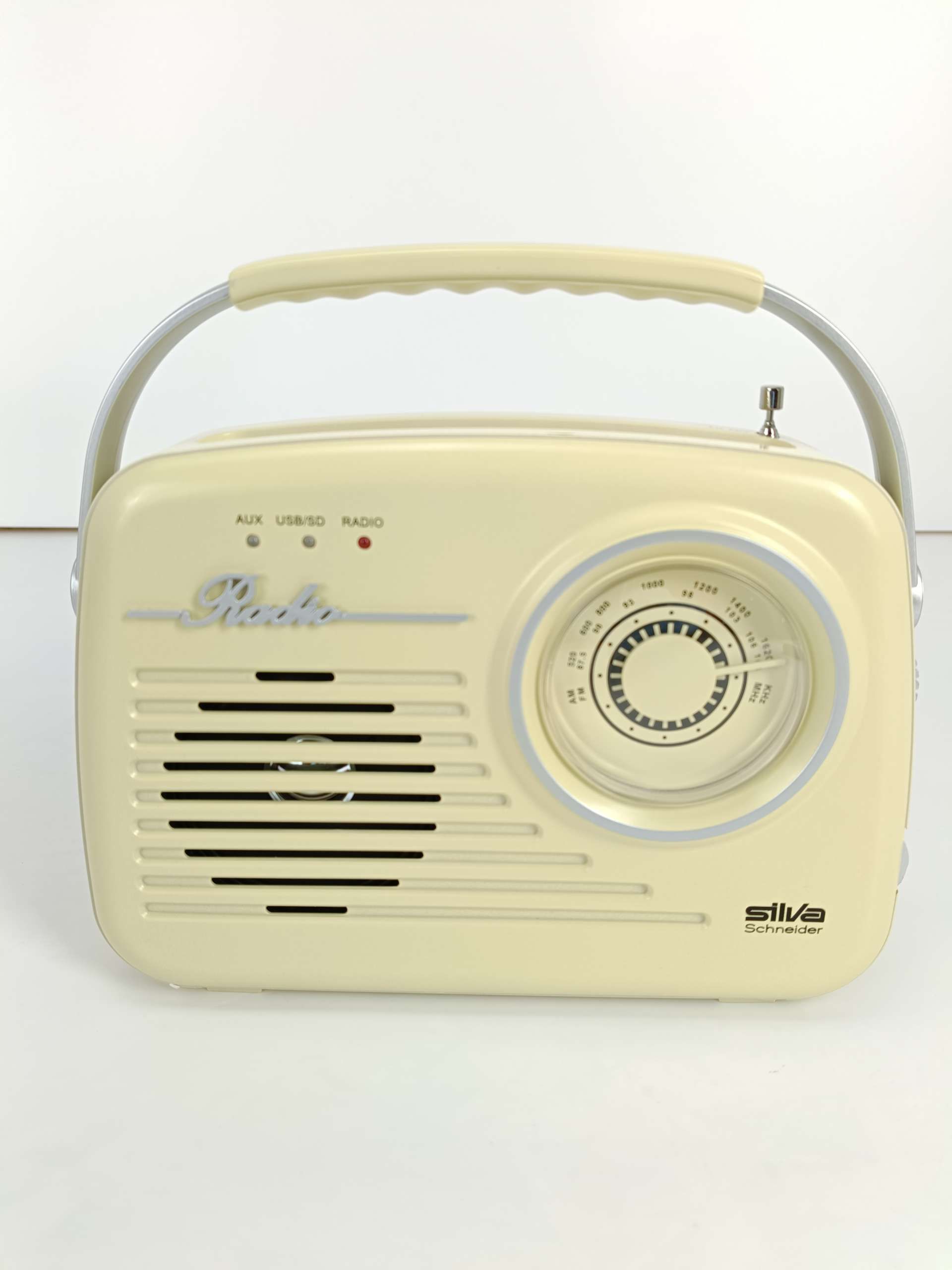 Radio sieciowo-bateryjne FM Silva Schneider Mono 1965