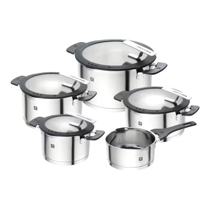 Набір каструль Zwilling Simplify - індукція - нержавіюча сталь - 9 еле