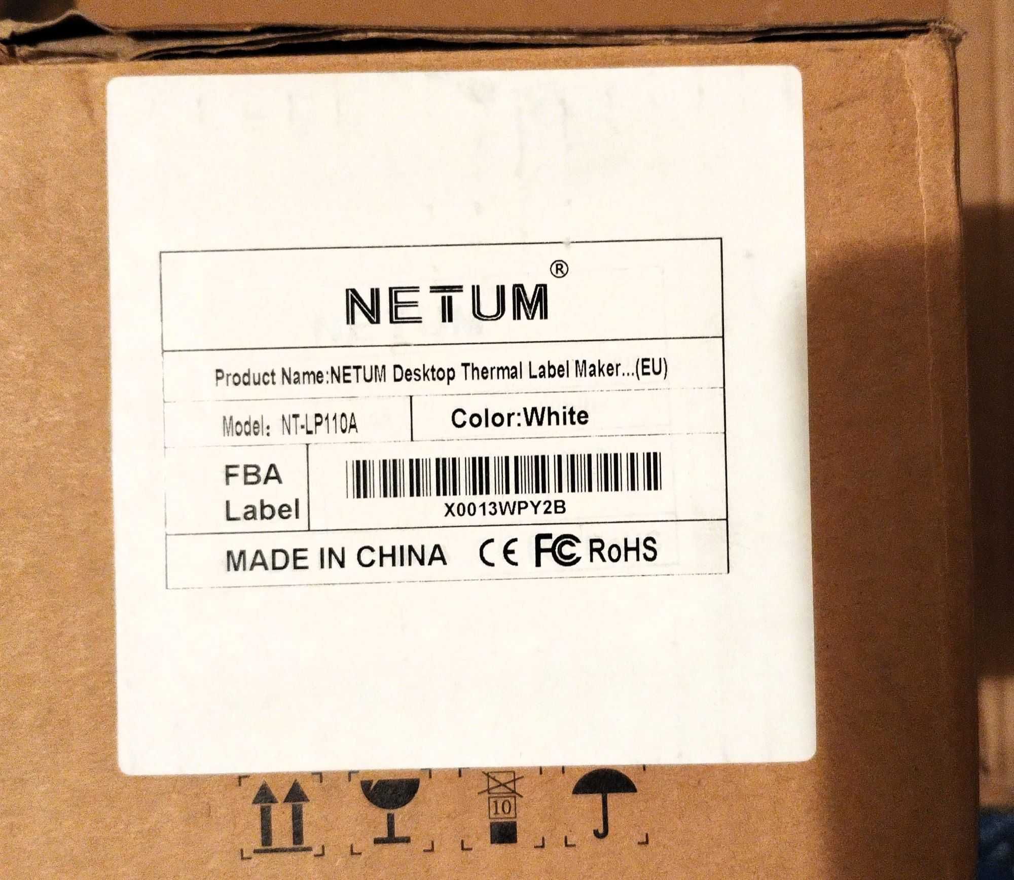 Biurkowa drukarka termiczna do etykiet NETUM NT-LP110A