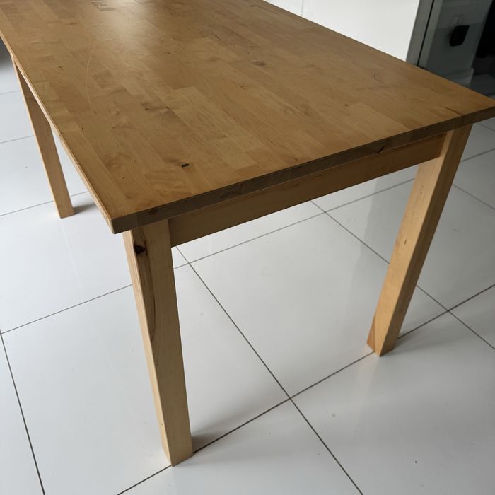 Stół drewniany IKEA 119 x 74 x 74 cm Bjorkudden