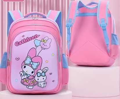 Школьный детский портфель для девочек My Melody Kuromi, аниме рюкзак