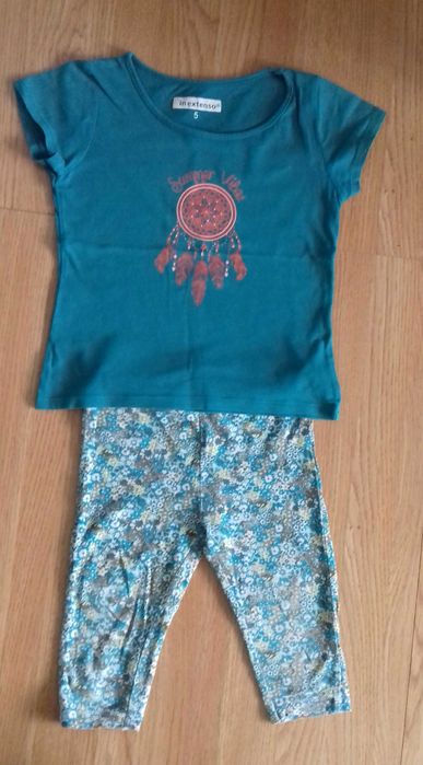 Zestaw T-shirt i legginsy 3/4, 5 lat