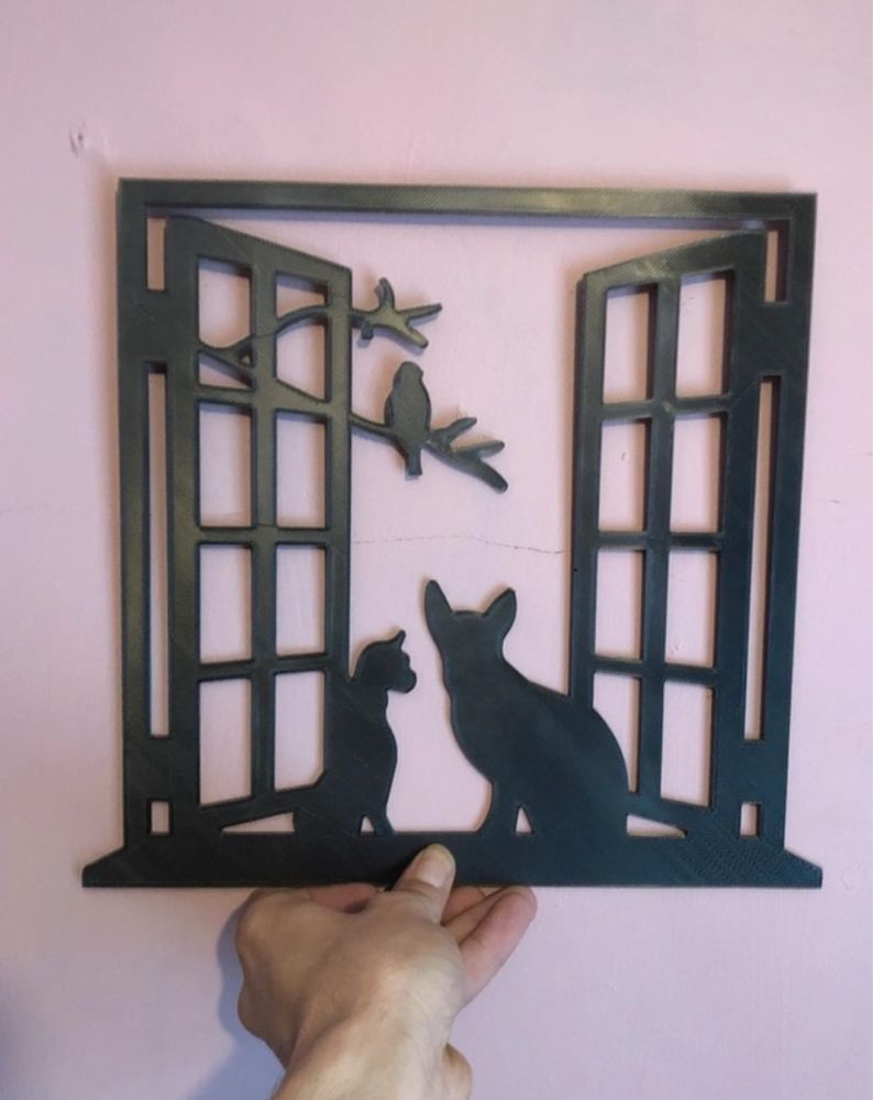 Dog, Cat & Bird Wall Art