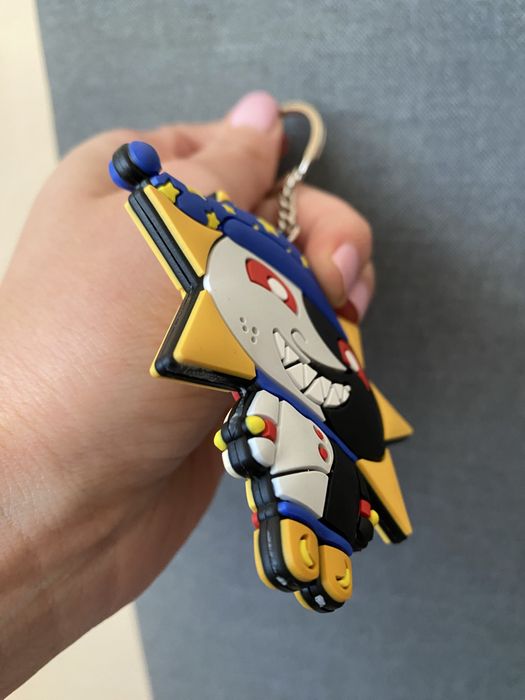 Zawieszka brelok breloczek promyk słońca dzień i noc kreskówka keyring