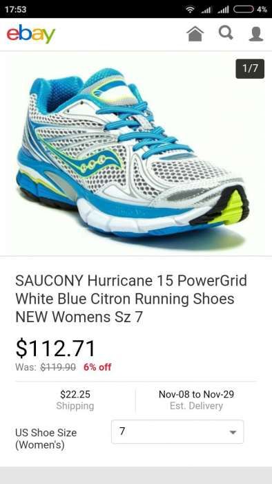 Кросівки, кросовки Saucony Hurricane15. 38.5р (23.5см)