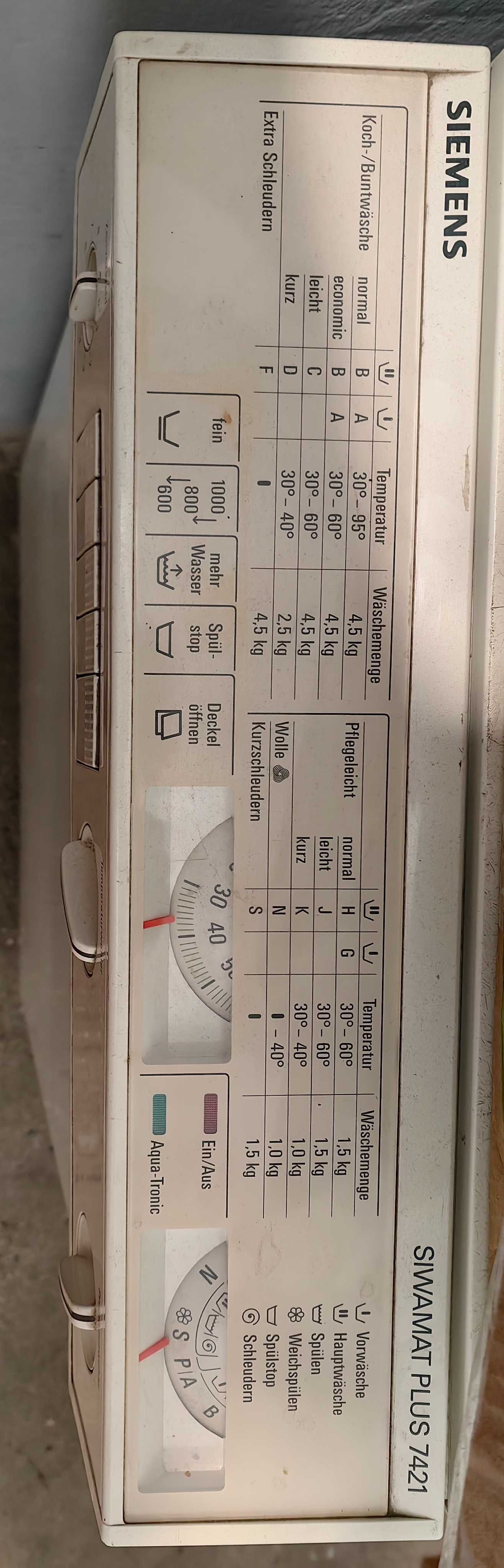 Пральна машинка на запчастини