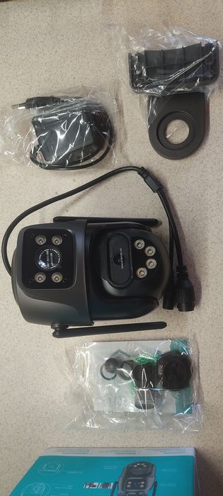 Вуличні камери відеоспостереження (видеонаблюдения) WiFi ptz 10mp 5+5