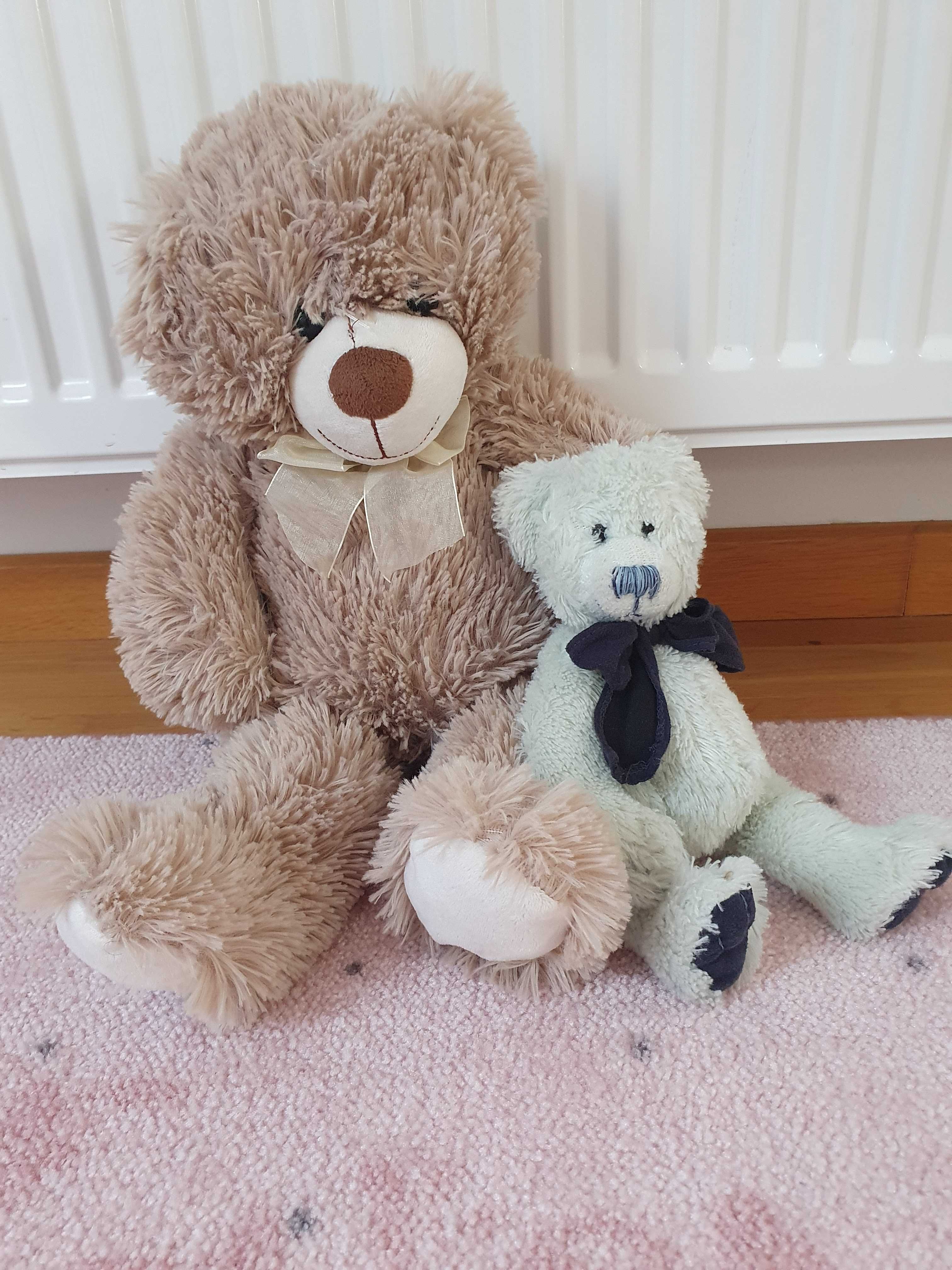 2x Teddy miś maskotka pluszak przytulanka
