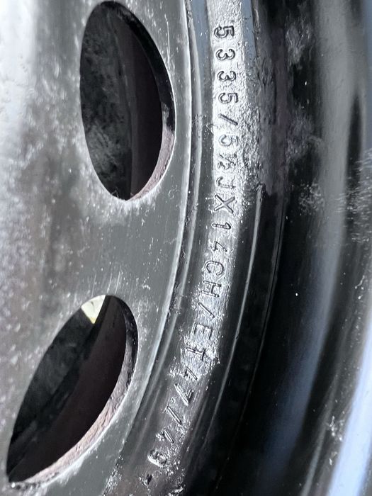 4xfelga stalowa 14” KIA/HYUNDAI (4x100 ET47) z TPMS