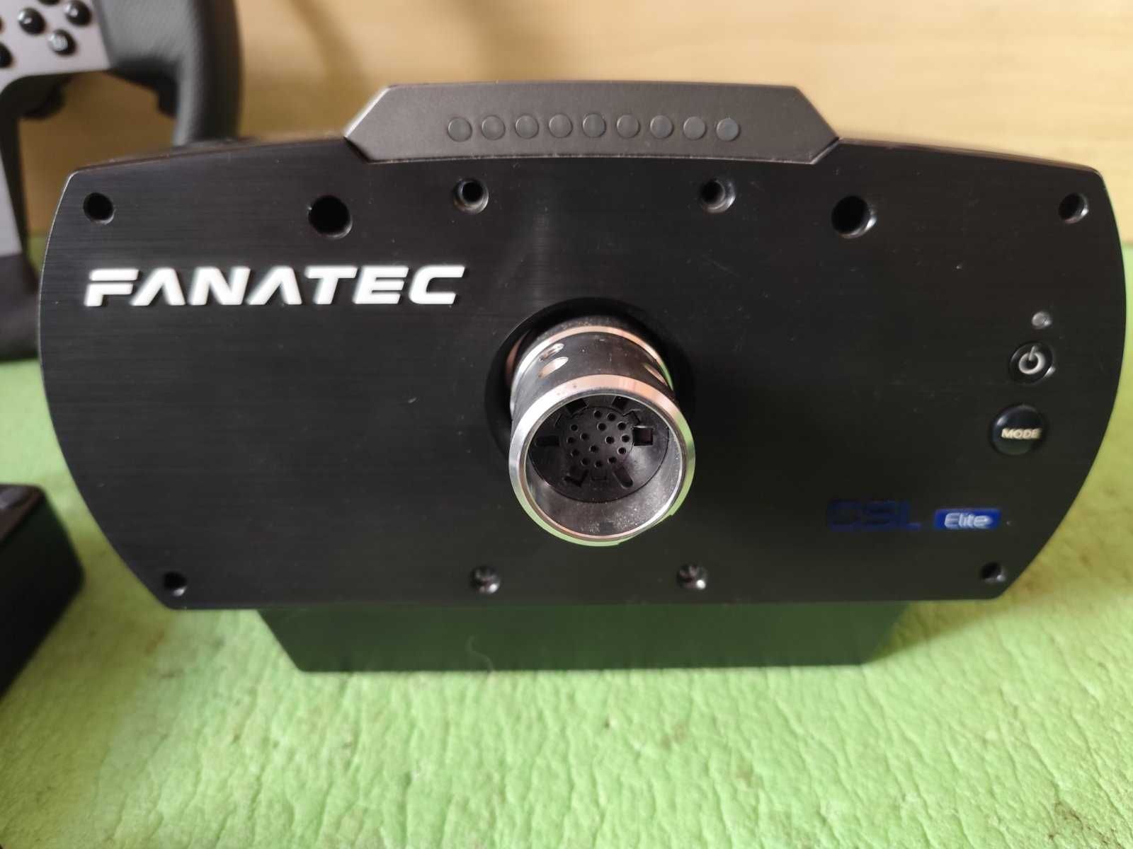 Комплект кермо руль Fanatec CSL Elite ps/pc+ педалі  CSL Elite