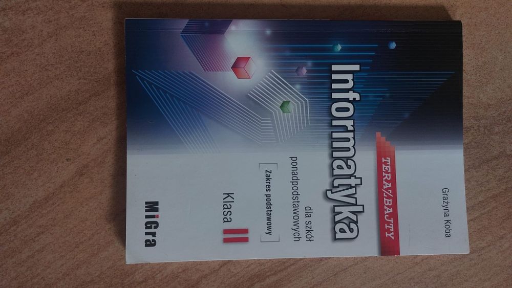 Podręcznik Infornatyka klasa 2, Teraz Bajty