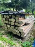 Bale drewniane na meble ogrodowe