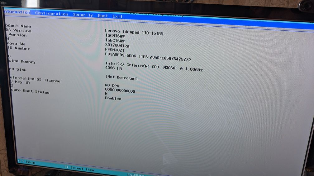 Пподам полностью рабочую материнскую плату к ноутбуку Lenovo 110-15IBR