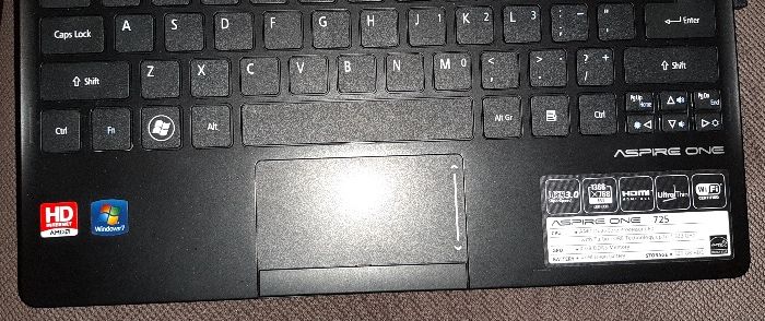 netbook Acer Aspire One 725