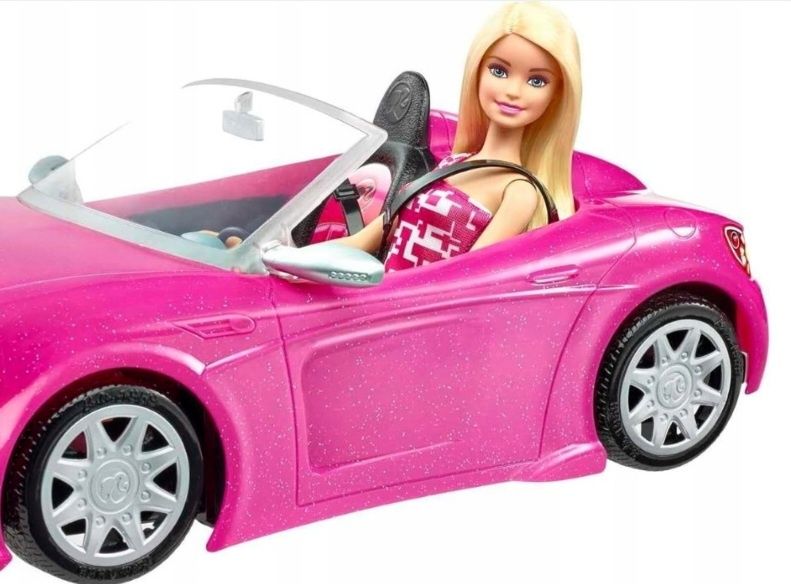 Barbie - luksusowy Kabriolet z Lalką. Druga lalka GRATIS.