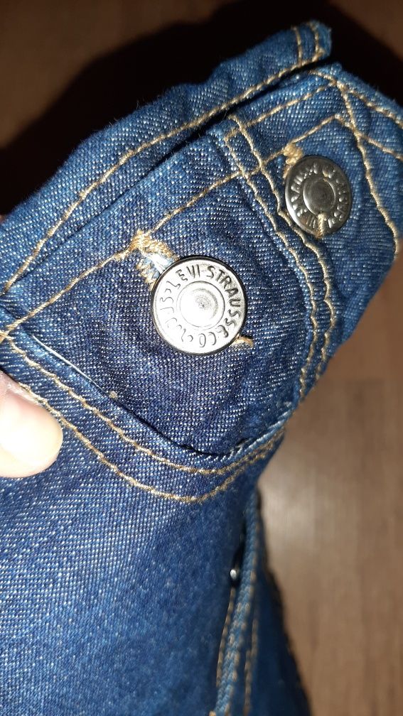 Ogrodniczki dziecięce 80cm Levi's 501 piękne jak nowe! Polecam