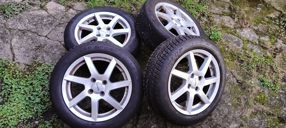 Alufelgi Opony zimowe 195 55 r16 Hyundai i10 i20