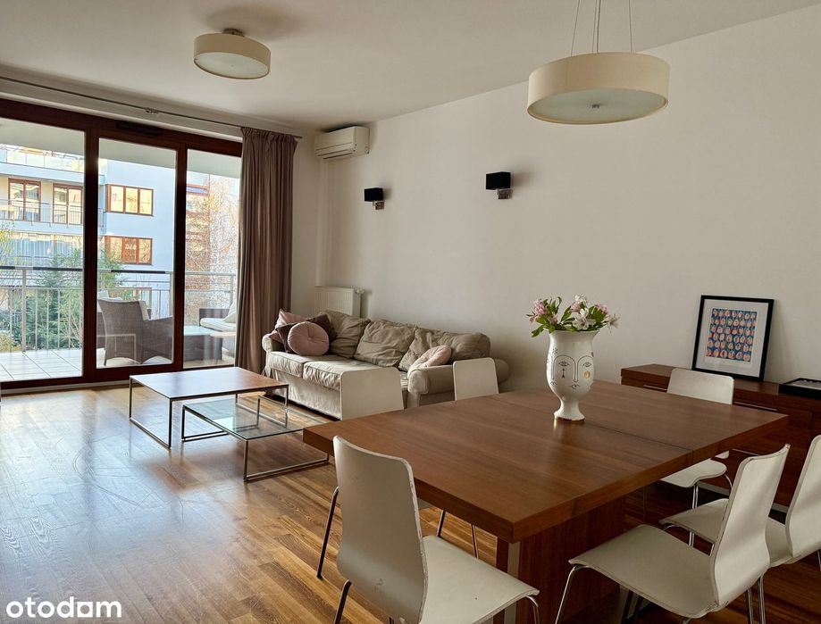 Cichy apartament w sercu Miasteczka Wilanów