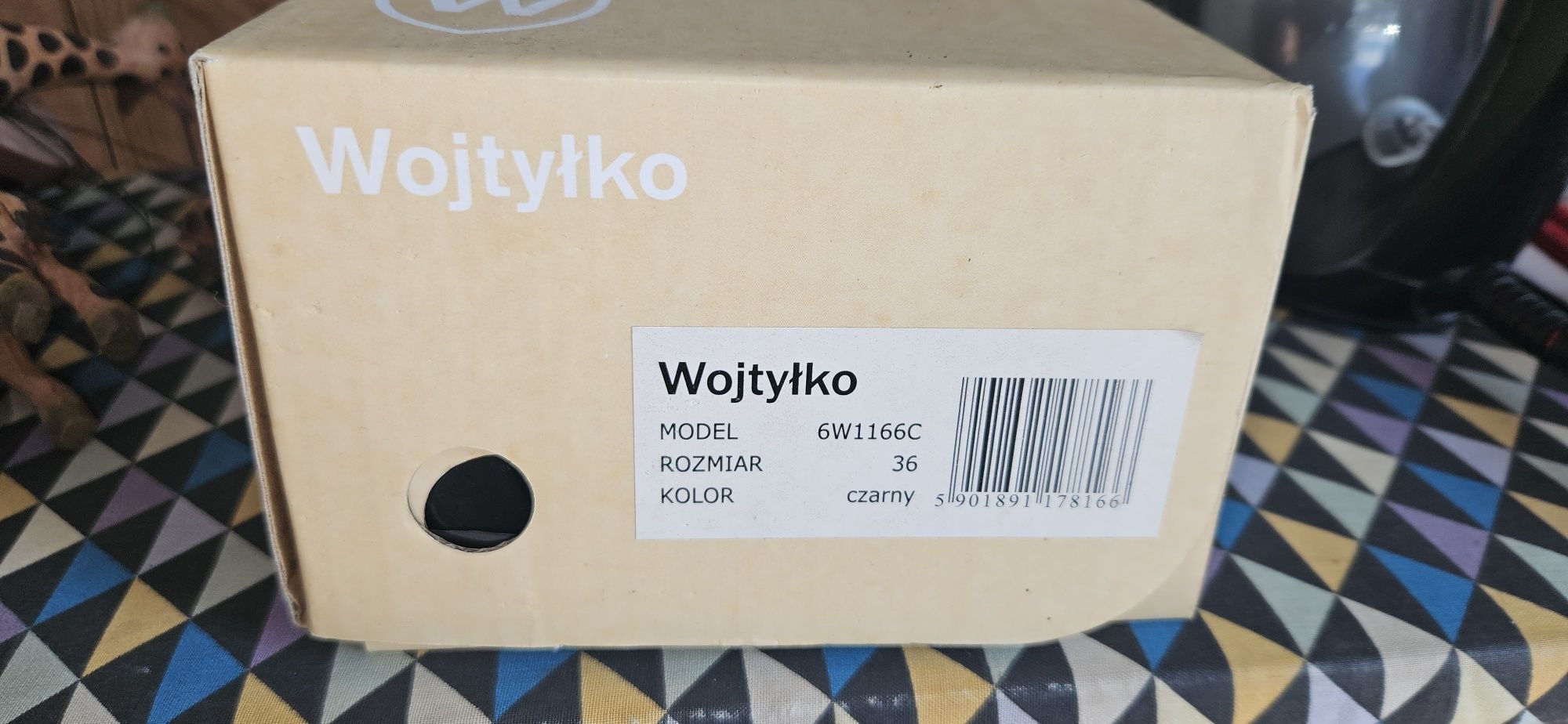 Półbuty, mokasyny chłopięce Wojtyłko r. 36 komunijne