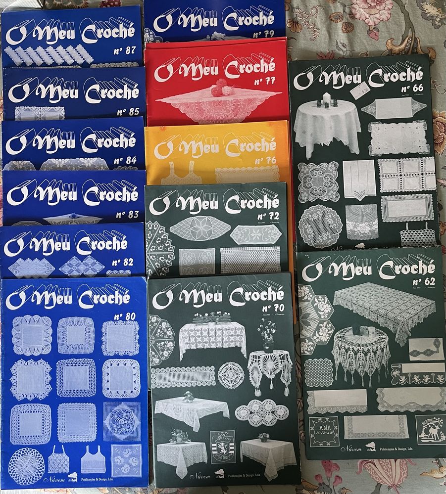 Revistas de crochet Antigas