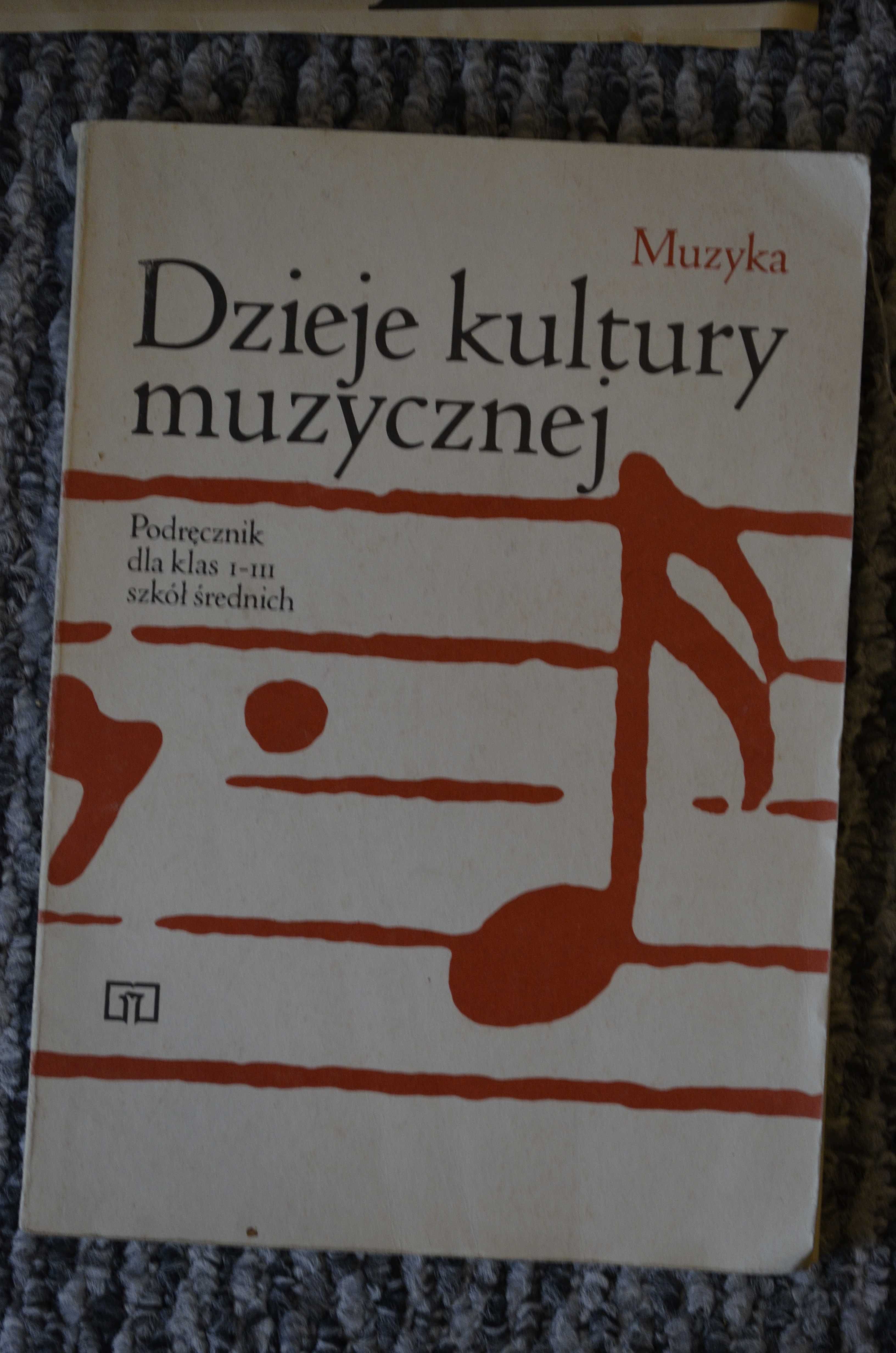 Dzieje Kultury Muzycznej B. Schaeffer podręcznik muzyka szkoła średnia