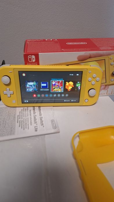 Nintendo switch lite desbloqueada